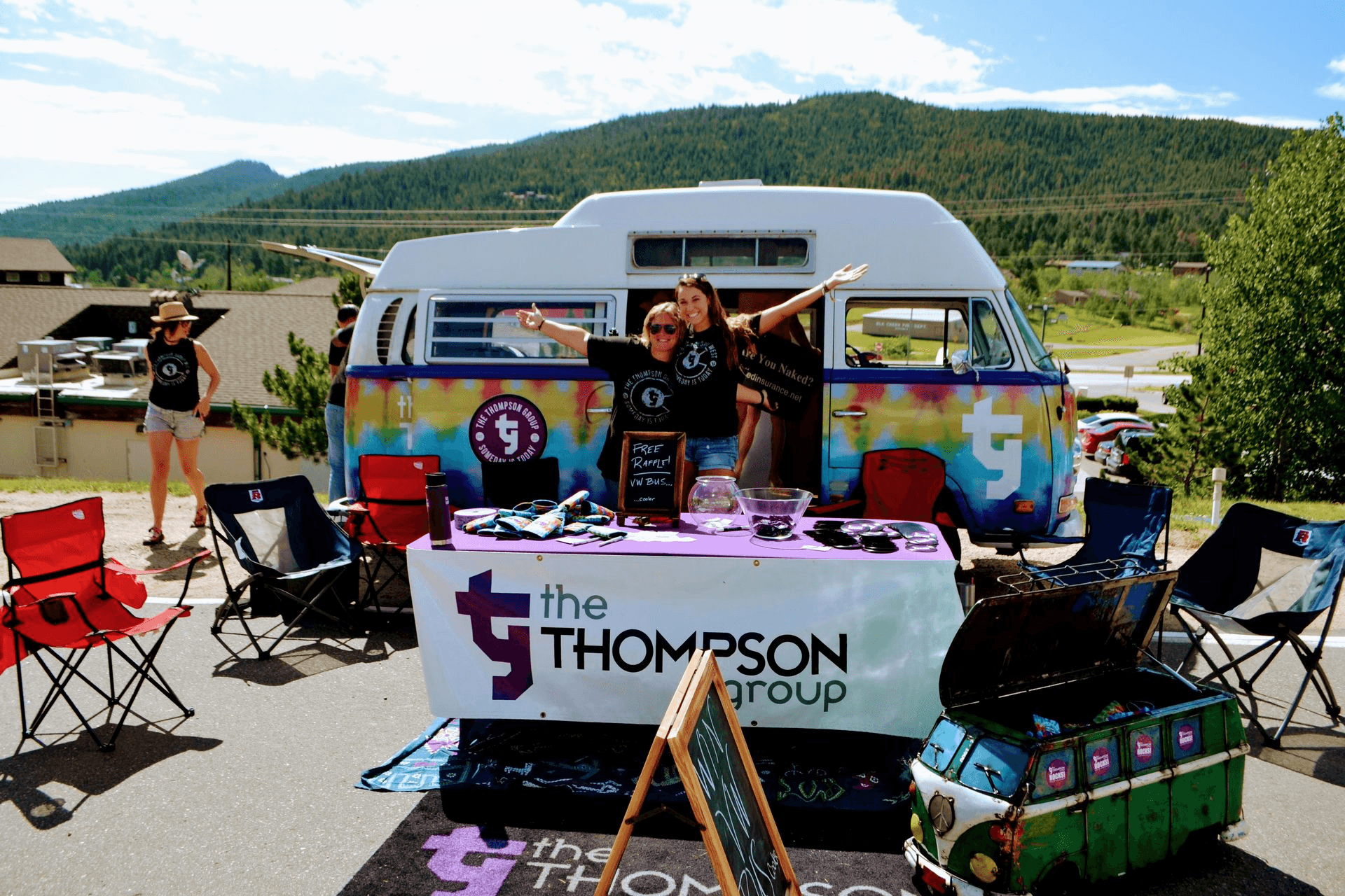 Vendor booth at Elevation Celebration in Conifer